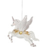 Подвеска единорог HOUSE OF SEASONS, 9*4*9 см, белая 83952